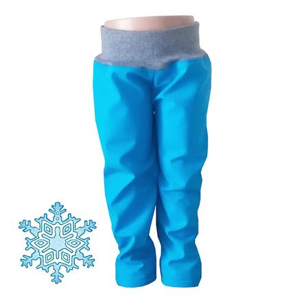 Zimní kalhoty s medvídkovou podšívkou, 80 - 152