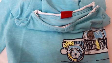 Dětské tričko s dlouhým rukávem, vel.74, s.oliver, s.oliver,74