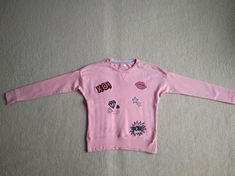 Lososová mikina vel. "122", 122