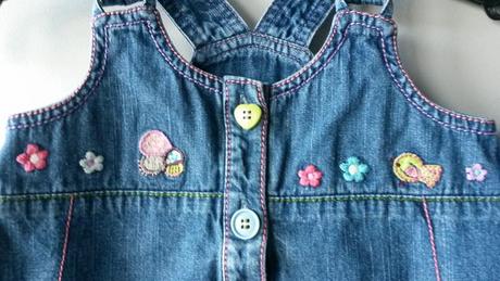 Džínové šatičky next vel. 3-6 m, next,68