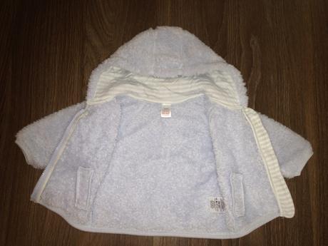 Modrá chlupatková mikina next, next,68