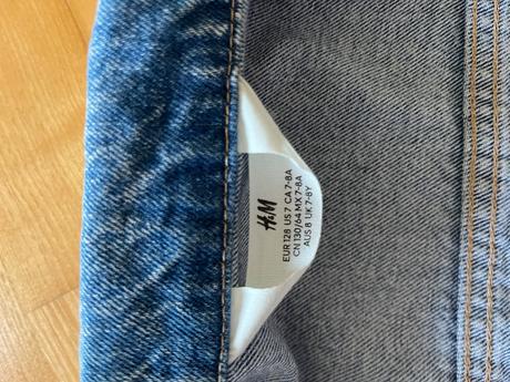 Džínová bunda vel.128, h&m,128