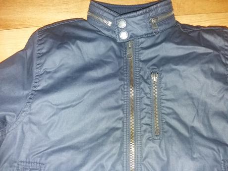 Frajerská mírně vyteplená bunda h&m vel. 128, h&m,128