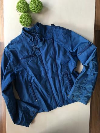 Nová lehká bunda, větrovka se zipy, vel m/l, insc, l / m
