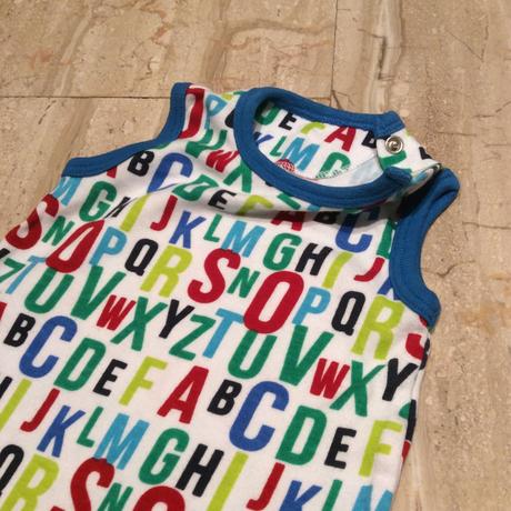 Písmenkový letní bavlněný overal, mothercare,56