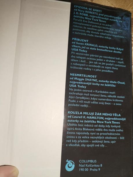 Kniha - kouzla milují žár mého těla,