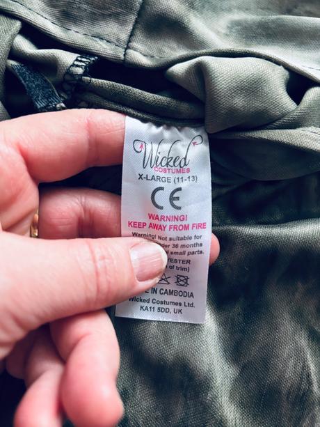 K5/ kostým bojovník - v.11/13 let, 