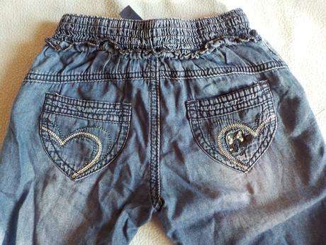 Dětské lehké kalhoty, 74