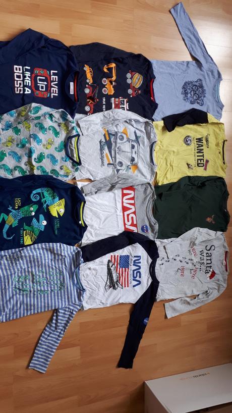 Tričko s dlouhým rukávem, hezký stav, 122-128, coccodrillo,122