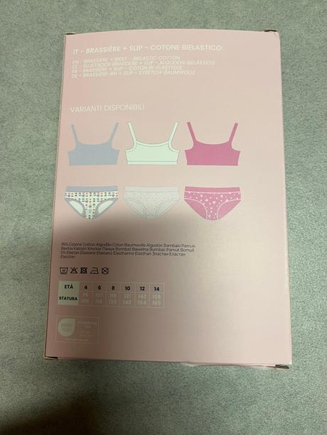 Dívčí kalhotky cotonella velikost 14 let, 164