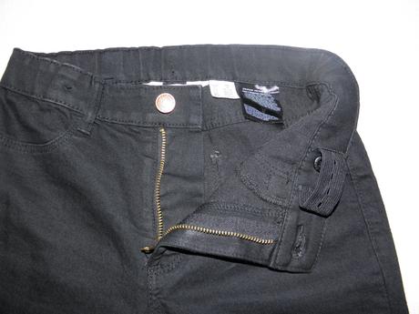 Dívčí rifle / džíny zn. h&m vel.146, h&m,146