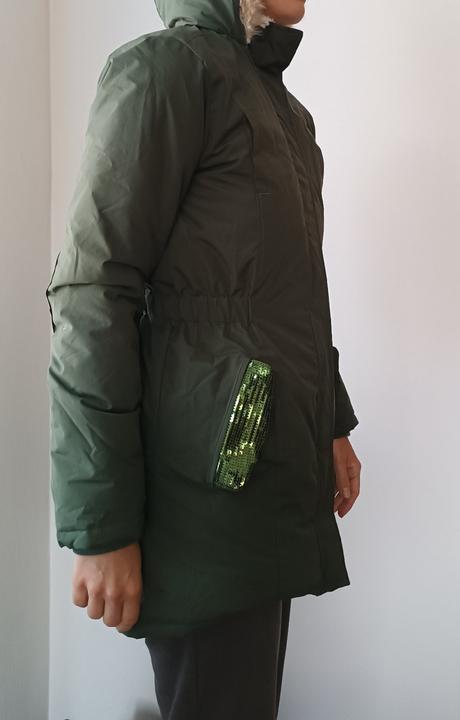 Zimní kabátek s beránkem, 158