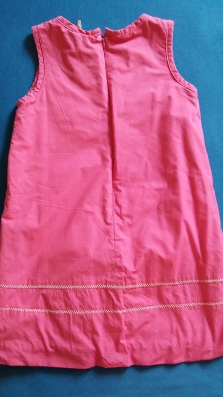 Šaty podsite bavlnou, 116