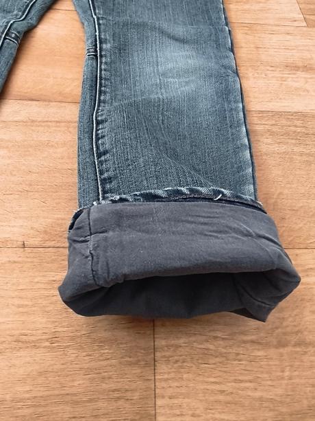 Zateplené džíny, c&a,140