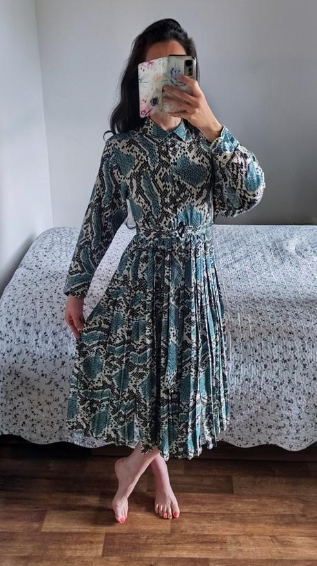 Výrazné košilové šaty, topshop,xs