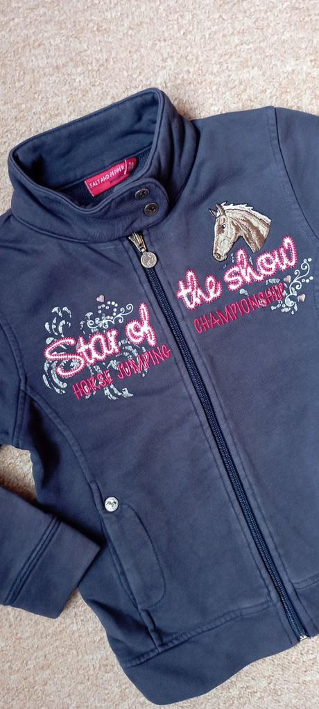 Mikina zn."salt and pepper" vel."116-122", 122