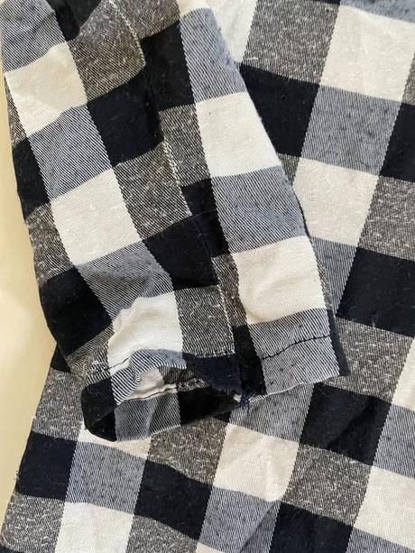 Dlouhá káro košile, vel xl ale spíše l a volně i m, xl
