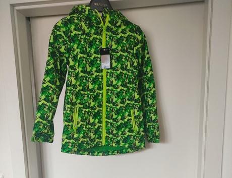 Softshellová bunda-jaro/podzim,vel.134-140, crivit,134