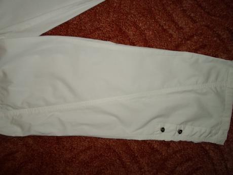 Bílé kalhoty 7/8, kraťasy 3/4 rollup, women'secret,40