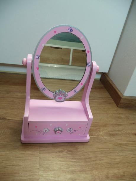 Dětské zrcadlo šperkovnice 16,2x24,2x8,5cm, 