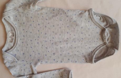 Kojenecké body s dlouhým rukávem, vel.86, zn.ergee, ergee,86