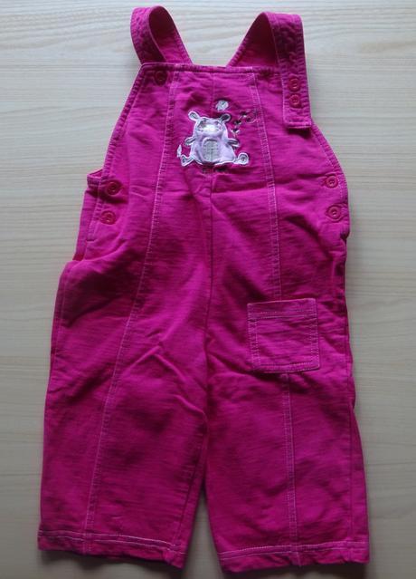 Sytě růžové tepláky s laclem, vel. 86, wolf,86