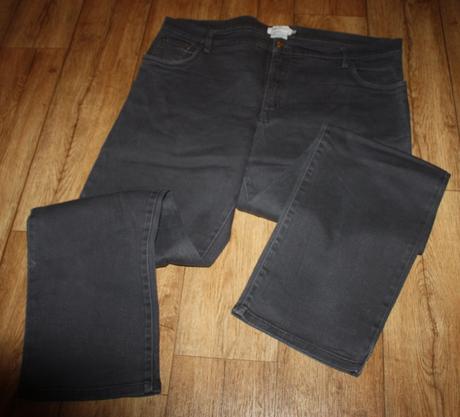 Tmavě šedé džíny bonprix, bonprix,xxxl