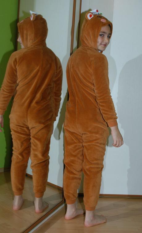 Chlupatý hebký dívčí overal slečna mevídková bbc, george,134