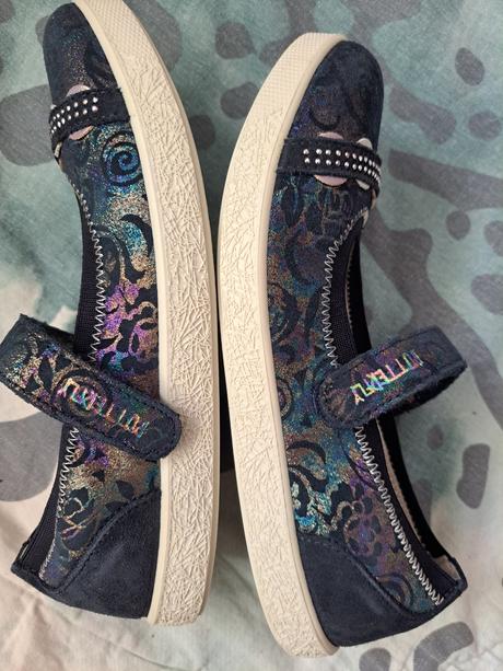 Kožené balerinky, baťa,36