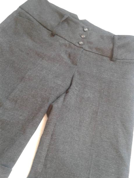 Teplé společenské kalhoty - kraťasy, orsay,34