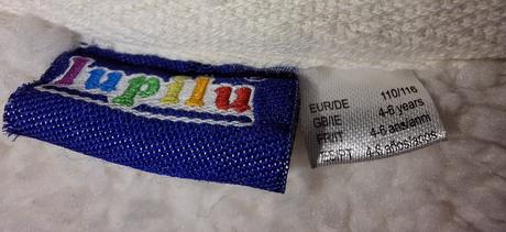 Teplá mikina, lupilu,110