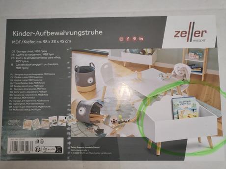 Dřevěná truhla dětský nábytek,