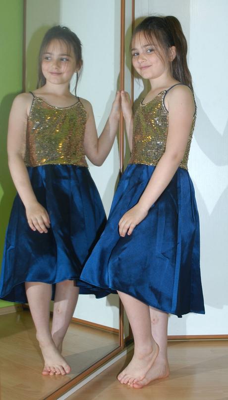 Slavnostní společenské tmavě modré šaty, monsoon,146