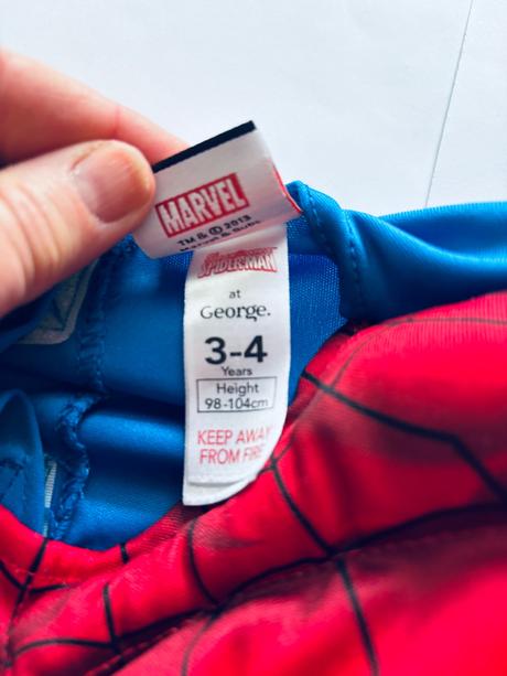 Ob/ kostým spiderman- v.3/4 roky, 