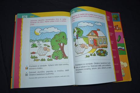 Kniha první úkoly pro děti od 3 let,