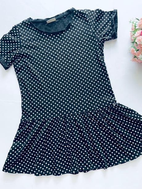 Ob/ šaty černé s hvězdičky next - v.12 let, next,152