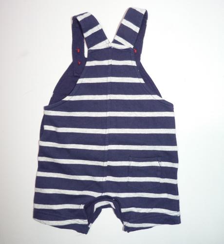 Bavlněné laclíkové kraťasy s autem vel.68, bluezoo,68