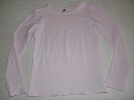 Světle růžové tričko zn. h&m vel.122/128, h&m,122
