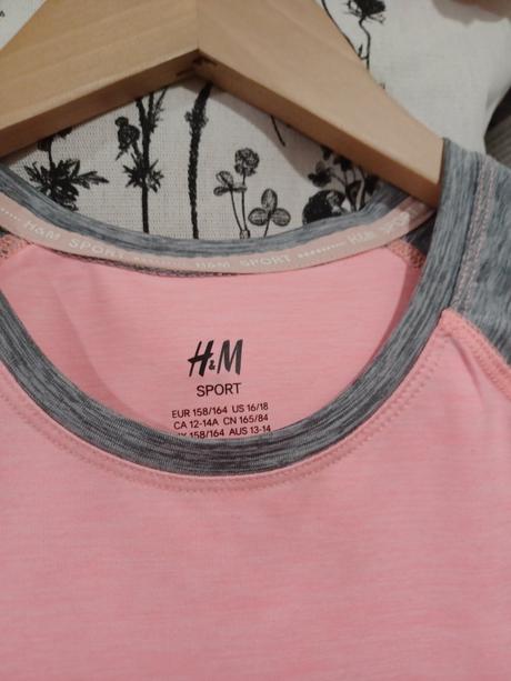 Sportovní tričko h&m 158/164, h&m,164