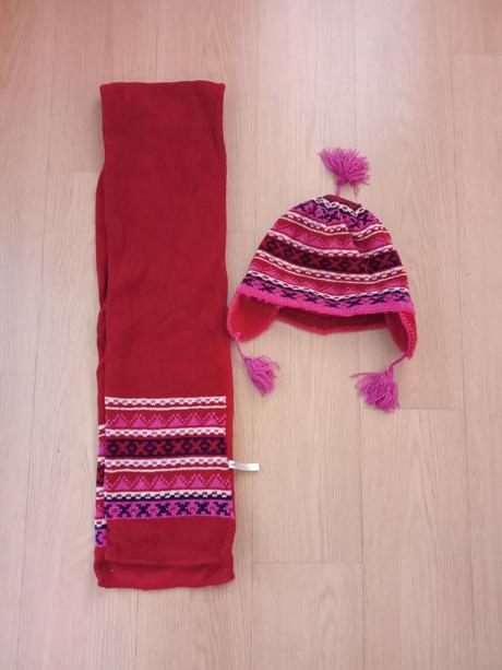 Čepice + šála, tchibo,128