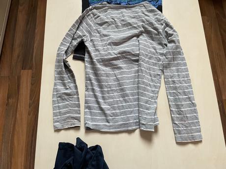 Triko a tílko a pruhované navíc, vel 146/152, 11-1, 152