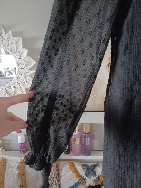 Společenské šaty zara s průhlednými rukávy, zara,l