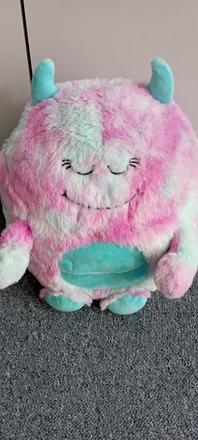 Plyšák duhový monster,