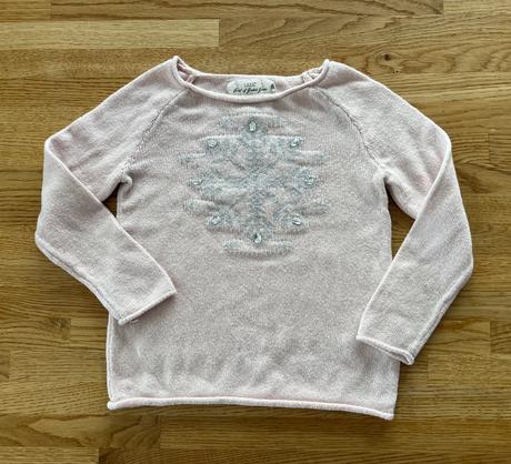 Svetr & pulover s kamínky h&m vel. 110/116, h&m,110