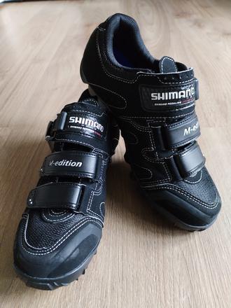 Cyklistické tretry shimano s kufry vel 40, shimano,40