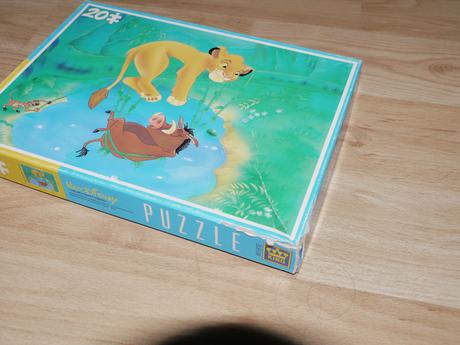 Puzzle - kral dzungle - 20 kusu puzzle, 