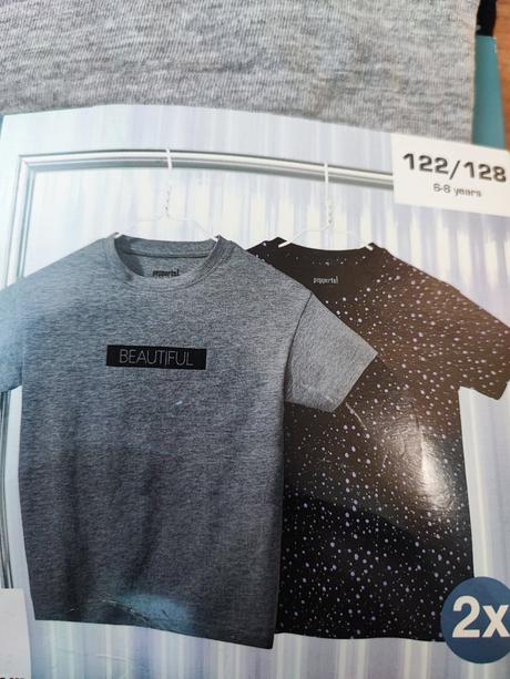 Trička 122/128, pepperts,128