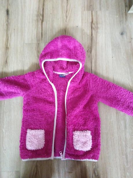 Chlupatá mikina s kapucí, lupilu,104