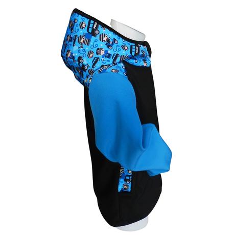 Softshellová bunda s fleecem, policie, 86 - 152