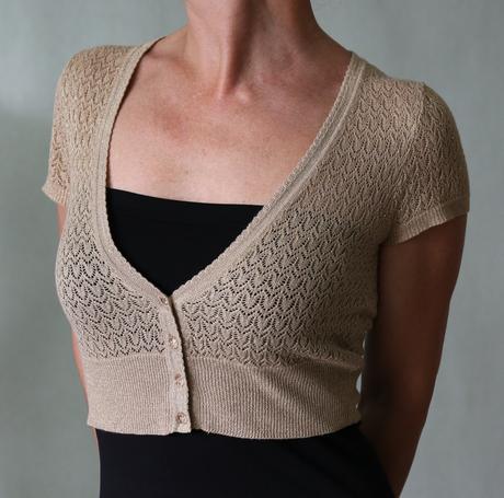 Zlatavé krajkové bolerko orsay vel xxs, orsay,xs